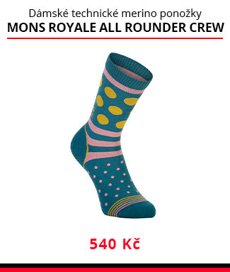 Ponožky Mons royale All rounder crew