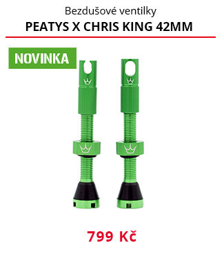 Ventilky Peatys X-Chris King 42mm