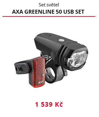 Světla Axa Greenline 50 Usb set