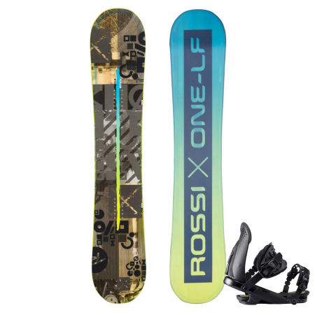 Rossignol ONE LF WIDE + CUDA M/L - Pánský snowboard set