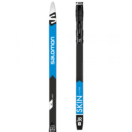 Juniorské běžecké lyže s vázáním - Salomon XC SKI SET RC ESKIN JR+PLK ACC JR - 1