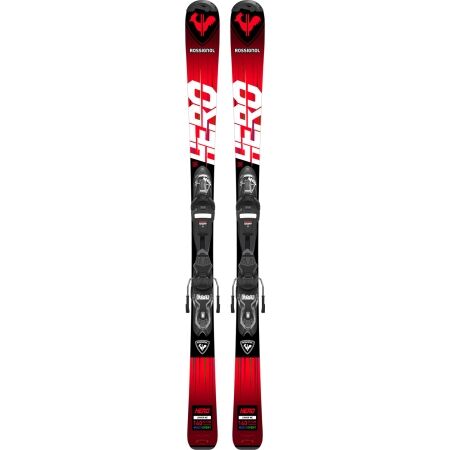 Juniorské sjezdové lyže - Rossignol HERO JR + JR XPRESS 7 GW B83 - 2