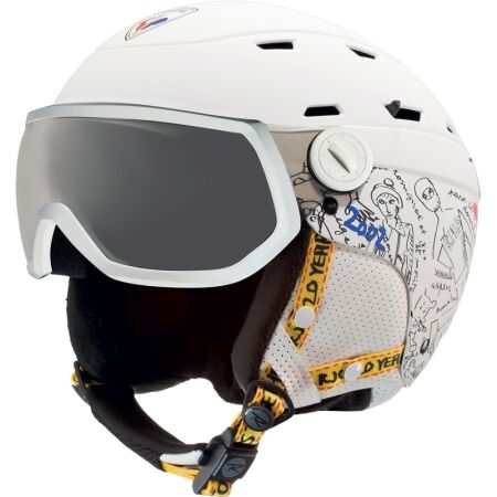 Rossignol ALLSPEED VISOR IMPACTS PHOTO JCC - Dámská lyžařská helma
