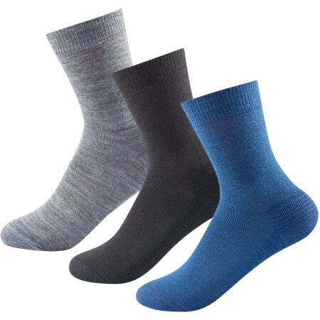 Devold DAILY MERINO MEDIUM SOCK 3PK - Dětské ponožky