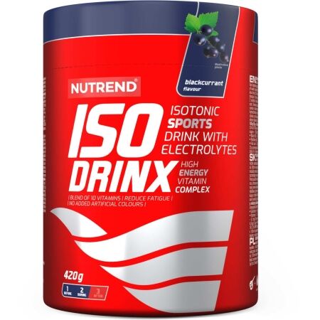 Nutrend ISODRINX 420 G ČERNÝ RYBÍZ - Sportovní nápoj