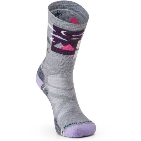 Smartwool HIKE FULL CUSHION ALPINE PERCH CREW - Dámské outdoorové ponožky