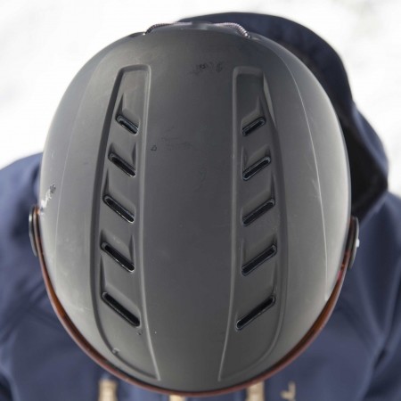 Juniorská lyžařská helma - Alpina Sports CARAT LE VISOR HM - 4