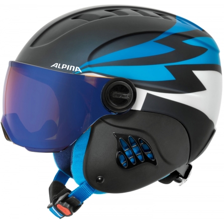 Alpina Sports CARAT LE VISOR HM - Dětská sjezdařská helma