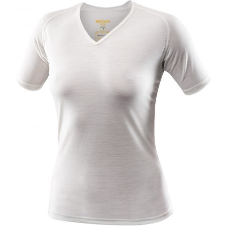 Dámské vlněné triko - Devold BREEZE T-SHIRT V-NECK W