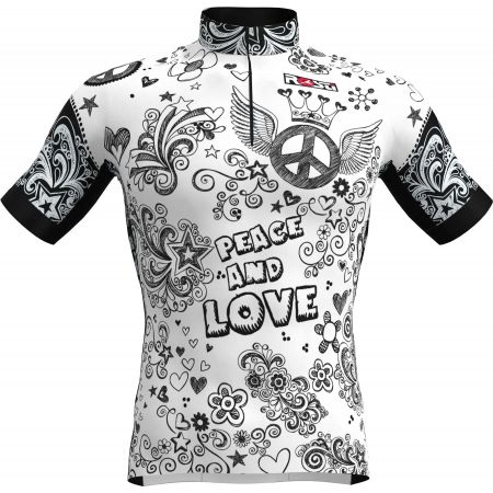 Pánský cyklistický dres - Rosti PEACE AND LOVE - 1